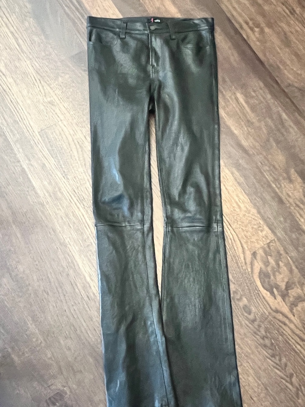 J Brand  Black Lambskin Leather Pants